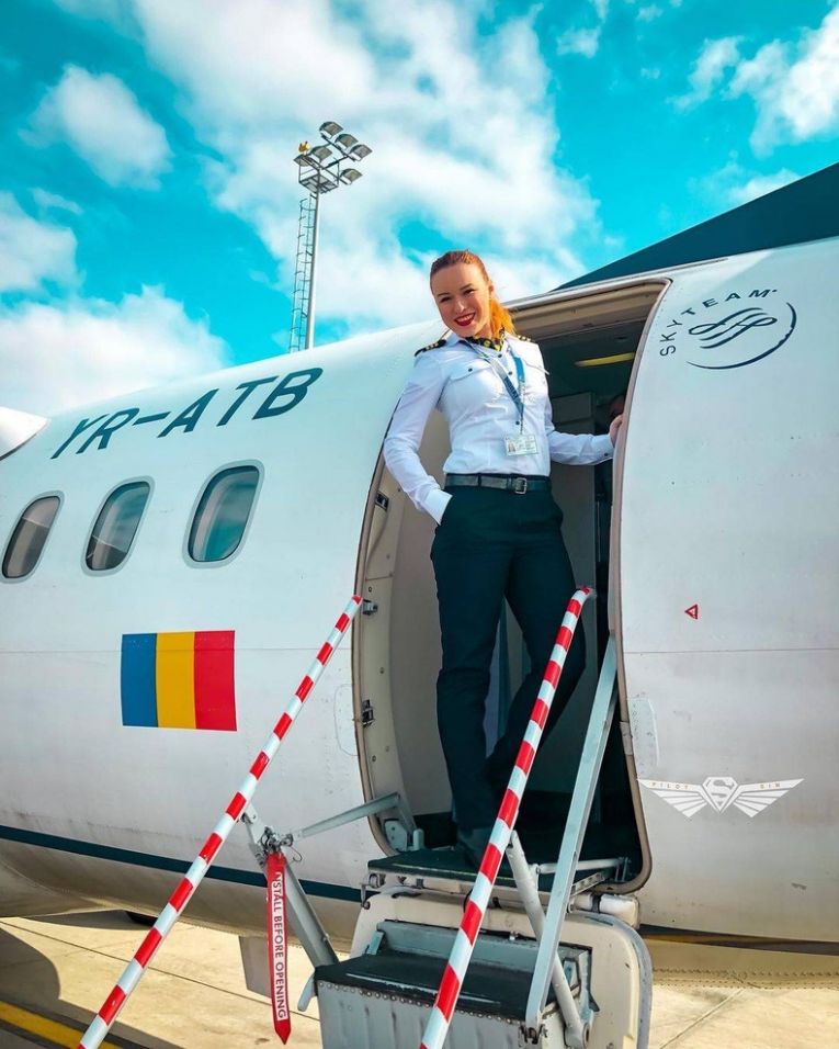 Румынский пилот Симона Поун
