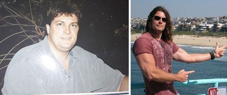 30-летний толстяк становится 50-летним сильным мужчиной